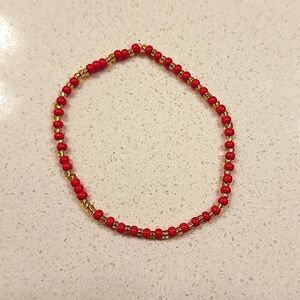 Custom Glass Bead Bracelet